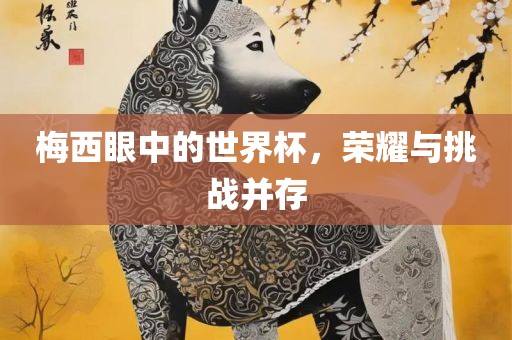 梅西眼中的世界杯，荣耀与挑战并存
