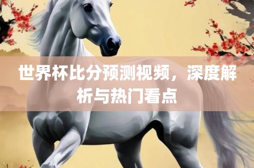 世界杯比分预测视频，深度解析与热门看点
