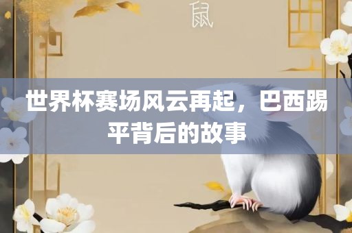 世界杯赛场风云再起，巴西踢平背后的故事