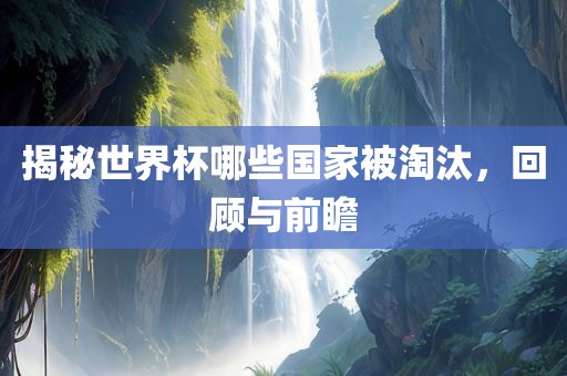 揭秘世界杯哪些国家被淘汰，回顾与前瞻