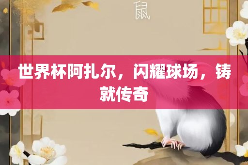 世界杯阿扎尔，闪耀球场，铸就传奇