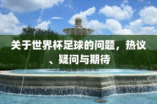 关于世界杯足球的问题，热议、疑问与期待