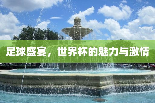 足球盛宴，世界杯的魅力与激情漯河市盈旭机械设备有限公司