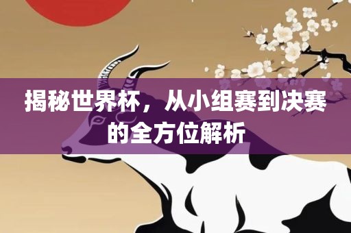 揭秘世界杯，从小组赛到决赛的全方位解析