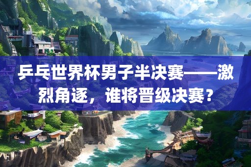 乒乓世界杯男子半决赛——激烈角逐，谁将晋级决赛？