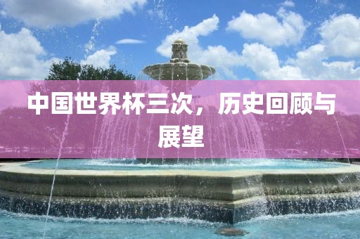 中国世界杯三次，历史回顾与展望