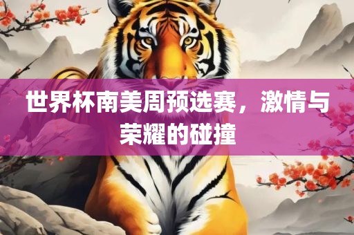 世界杯南美周预选赛，激情与荣耀的碰撞
