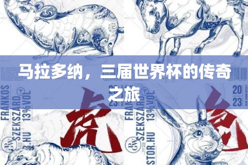 马拉多纳，三届世界杯的传奇之旅
