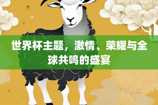 世界杯主题，激情、荣耀与全球共鸣的盛宴