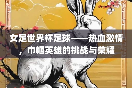 女足世界杯足球——热血激情，巾帼英雄的挑战与荣耀
