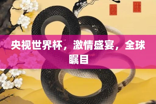 央视世界杯，激情盛宴，全球瞩目