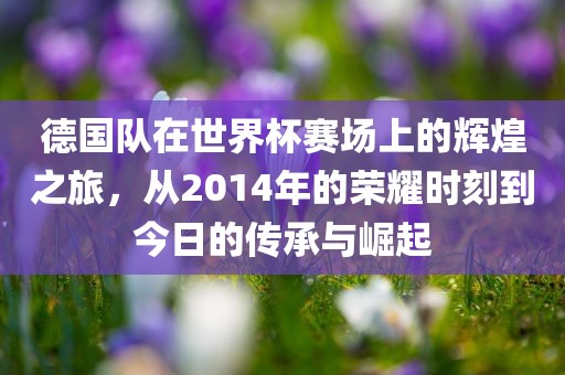 德国队在世界杯赛场上的辉煌之旅，从2014年的荣耀时刻到今日的传承与崛起