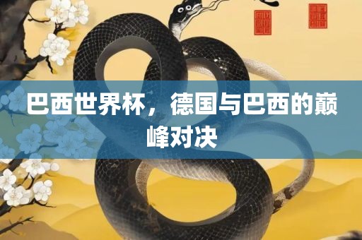 巴西世界杯，德国与巴西的巅峰对决