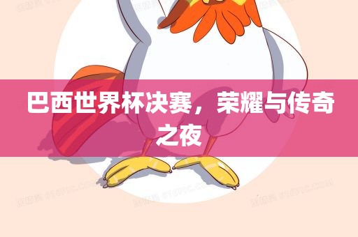 巴西世界杯决赛，荣耀与传奇之夜