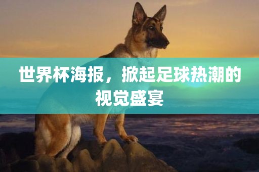 世界杯海报，掀起足球热潮的视觉盛宴