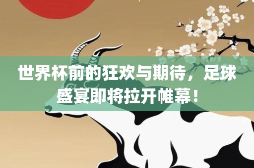 世界杯前的狂欢与期待，足球盛宴即将拉开帷幕！