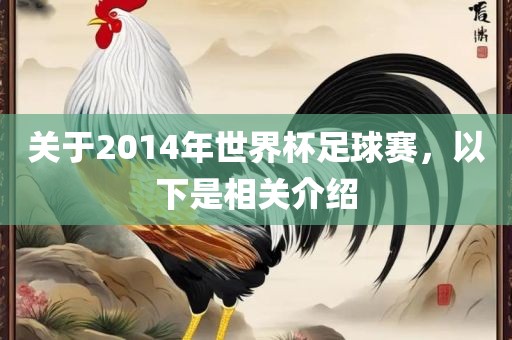 关于2014年世界杯足球赛，以下是相关介绍