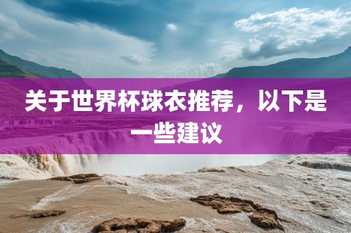 关于世界杯球衣推荐，以下是一些建议