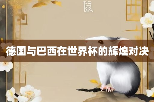 德国与巴西在世界杯的辉煌对决漯河市盈旭机械设备有限公司