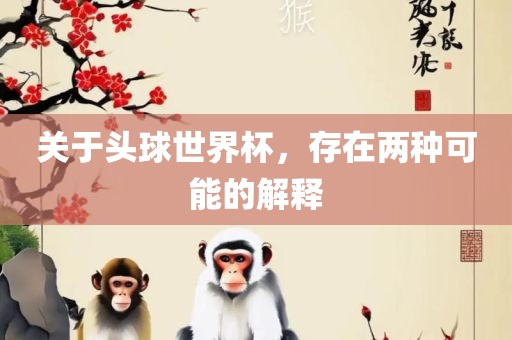 关于头球世界杯，存在两种可能的解释