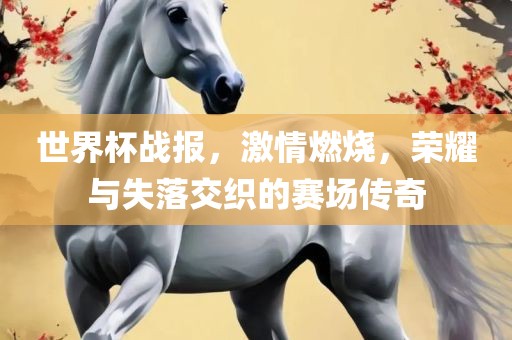 世界杯战报，激情燃烧，荣耀与失落交织的赛场传奇