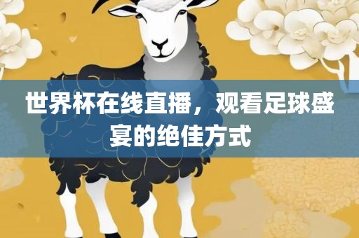 世界杯在线直播，观看足球盛宴的绝佳方式