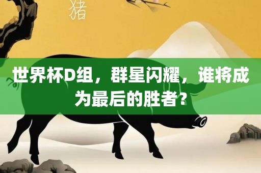 世界杯D组，群星闪耀，谁将成为最后的胜者？