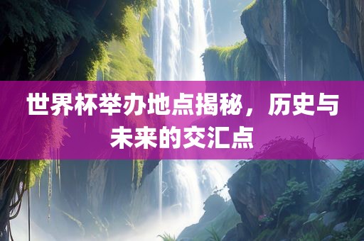 世界杯举办地点揭秘，历史与未来的交汇点