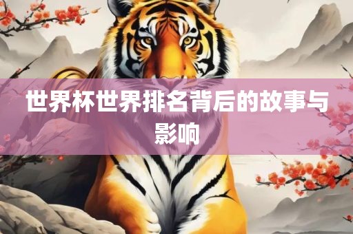 世界杯世界排名背后的故事与影响