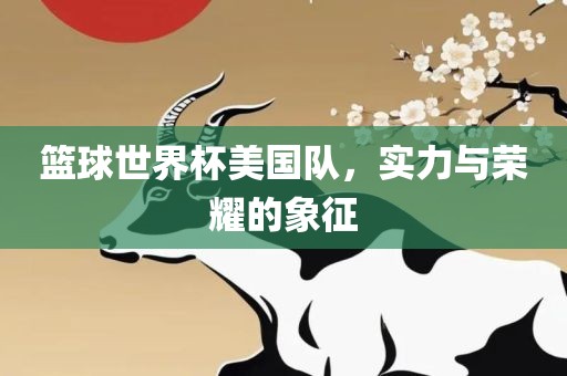 篮球世界杯美国队，实力与荣耀的象征