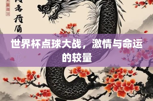 世界杯点球大战，激情与命运的较量