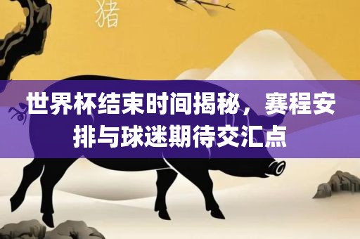 世界杯结束时间揭秘，赛程安排与球迷期待交汇点