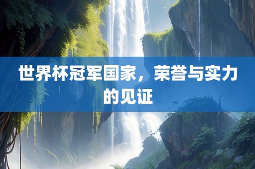 世界杯冠军国家，荣誉与实力的见证