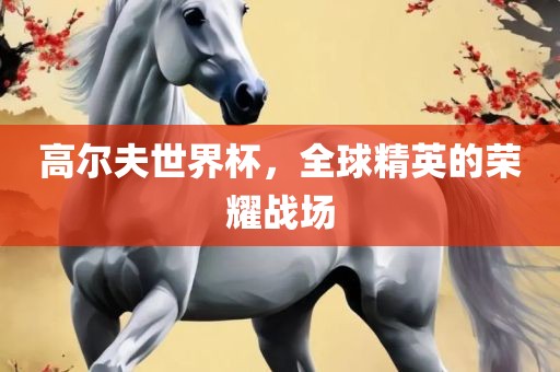 高尔夫世界杯，全球精英的荣耀战场