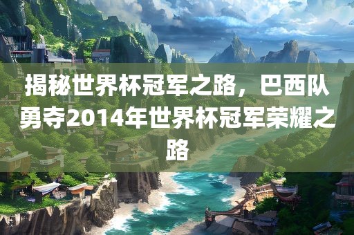 揭秘世界杯冠军之路，巴西队勇夺2014年世界杯冠军荣耀之路