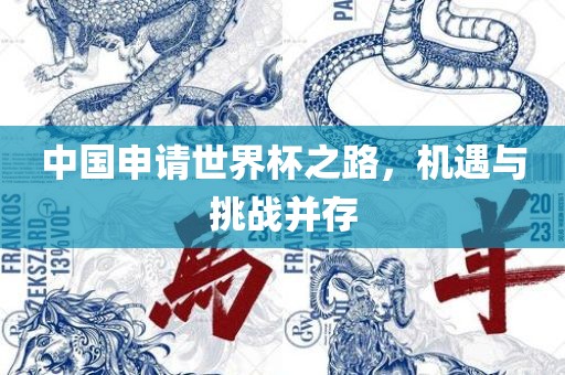 中国申请世界杯之路，漯河市盈旭机械设备有限公司机遇与挑战并存