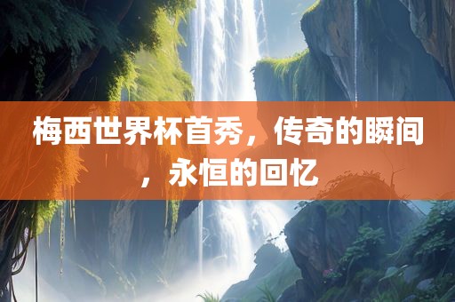 梅西世界杯首秀，传奇的瞬间，永恒的回忆