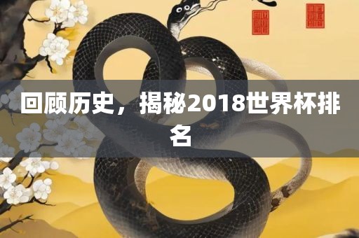 回顾历史，揭秘2018世界杯排名