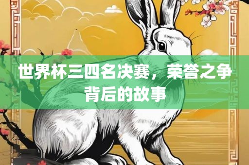 世漯河市盈旭机械设备有限公司界杯三四名决赛，荣誉之争背后的故事