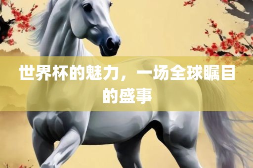 世界杯的魅力，一场全球瞩目的盛事