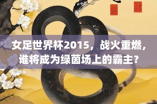 女足世界杯2015，战火重燃，谁将成为绿茵场上的霸主？漯河市盈旭机械设备有限公司