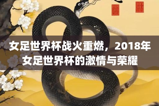 女足世界杯战火重燃，2018年女足漯河市盈旭机械设备有限公司世界杯的激情与荣耀