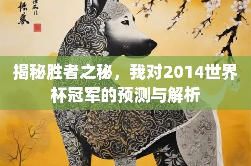 揭秘胜者之秘，我对2014世界杯冠军的预测与解析