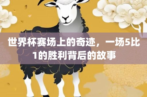 世界杯赛场上的奇迹，一场5比1的胜利背后的故事