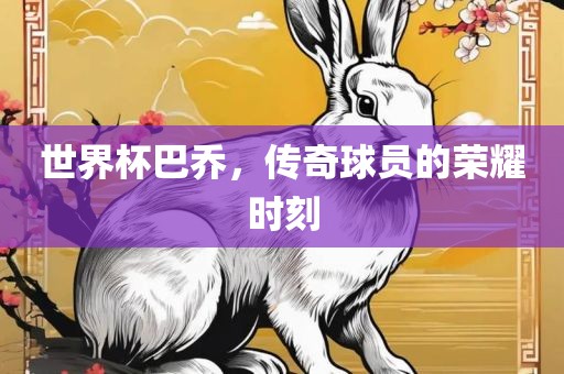 世界杯巴乔，传奇球员的荣耀时刻
