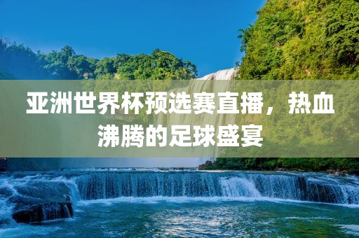 亚洲世界杯预选赛直播，热血沸腾的足球盛宴