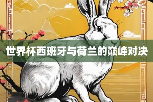世界杯西班牙与荷兰的巅峰对决