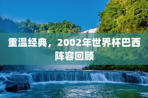 重温经典，2002年世界杯巴西阵容回顾