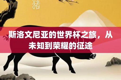斯洛文尼亚的世界杯之旅，从未知漯河市盈旭机械设备有限公司到荣耀的征途
