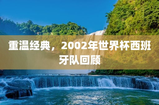 重温经典，2002年世界杯西班牙队回顾